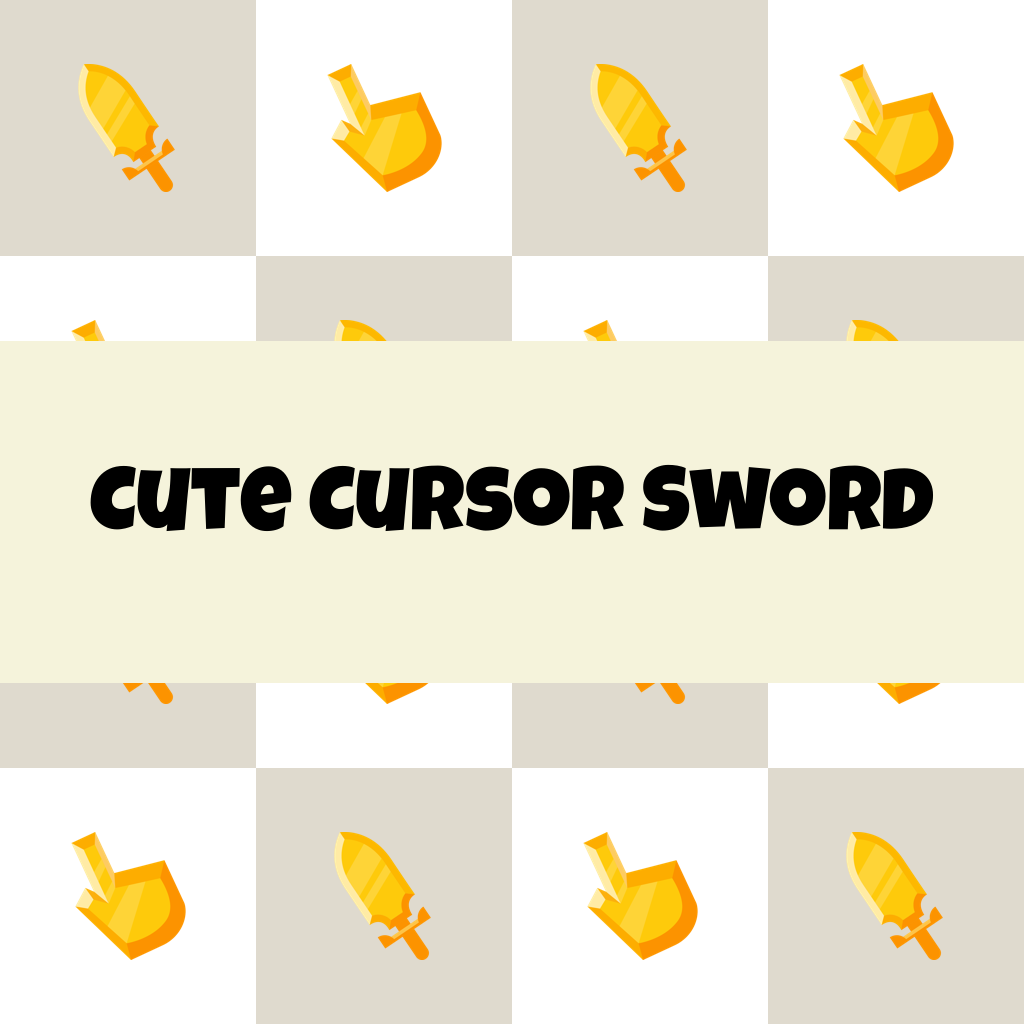 Cute Cursor Sword